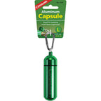 Coghlans Aluminum Capsule with biner (Various Sizes)