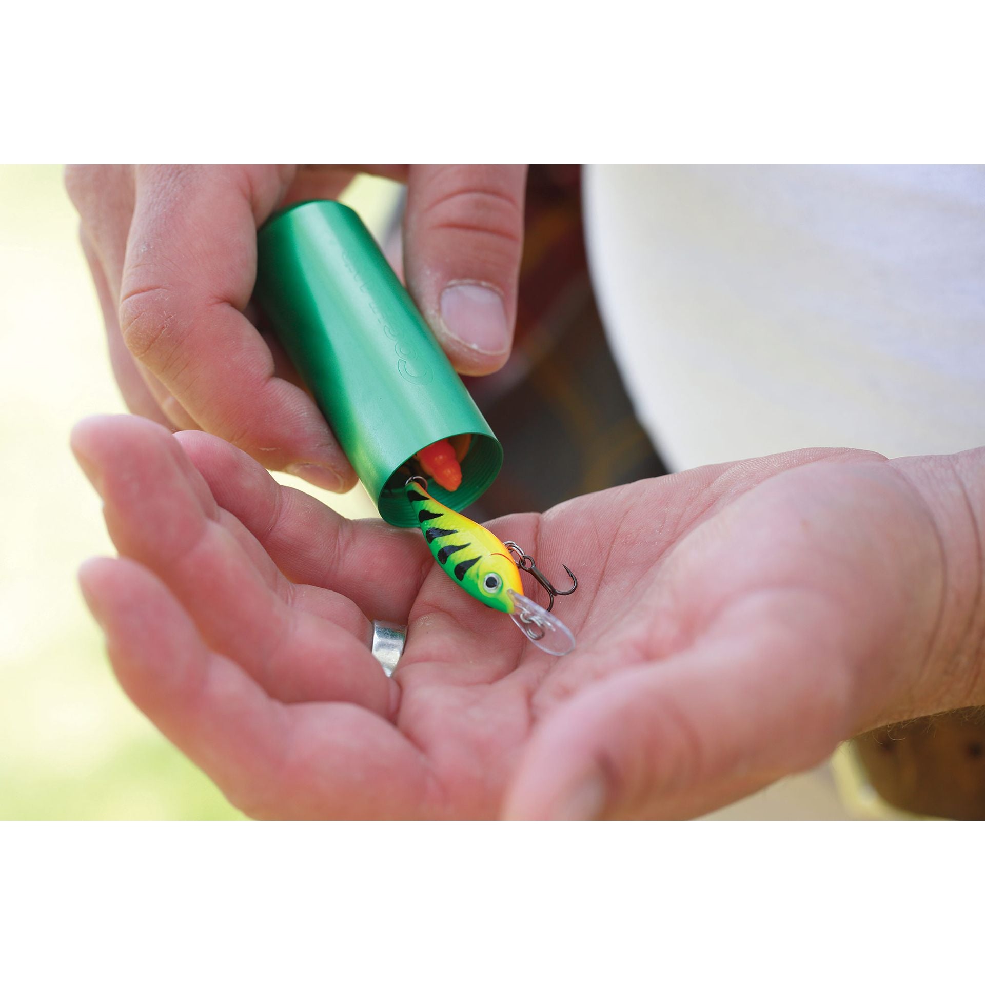 Coghlans Aluminum Capsule with biner (Various Sizes)