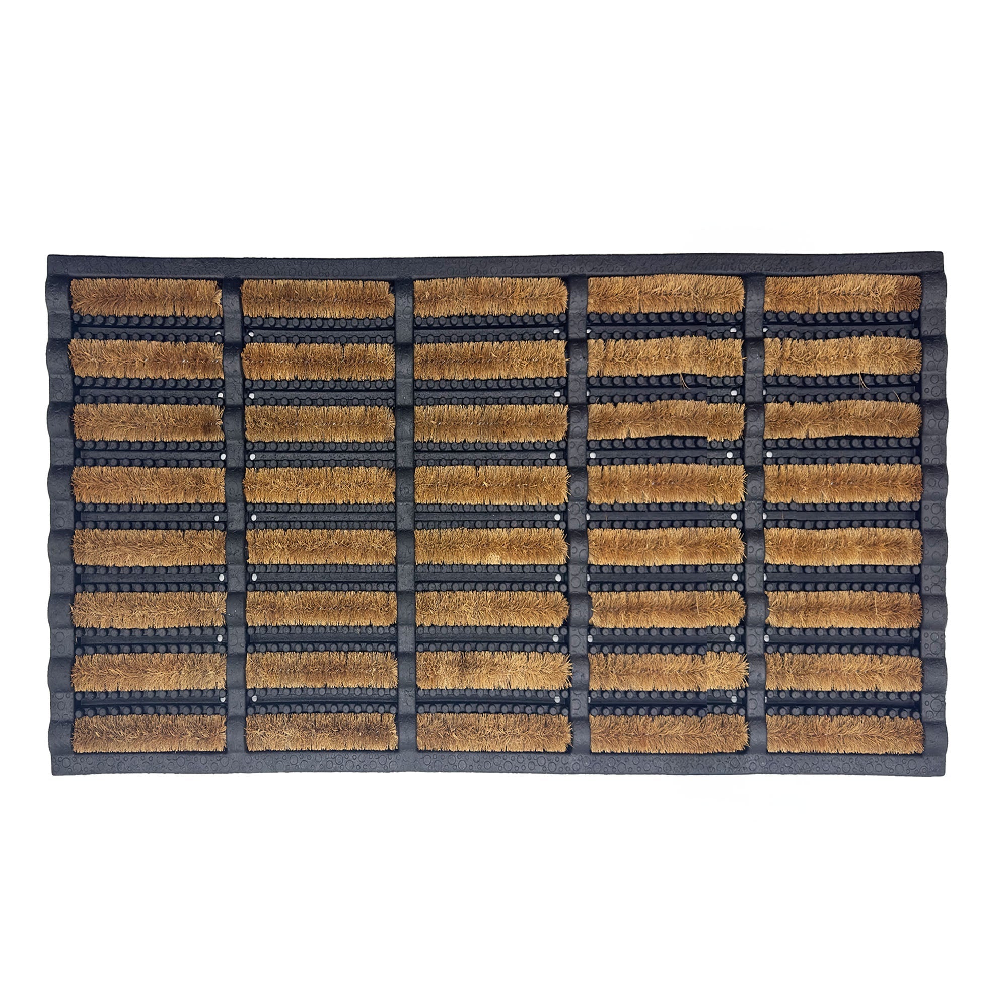 Rubber and Coir Scraper Doormat 75cm x 45cm