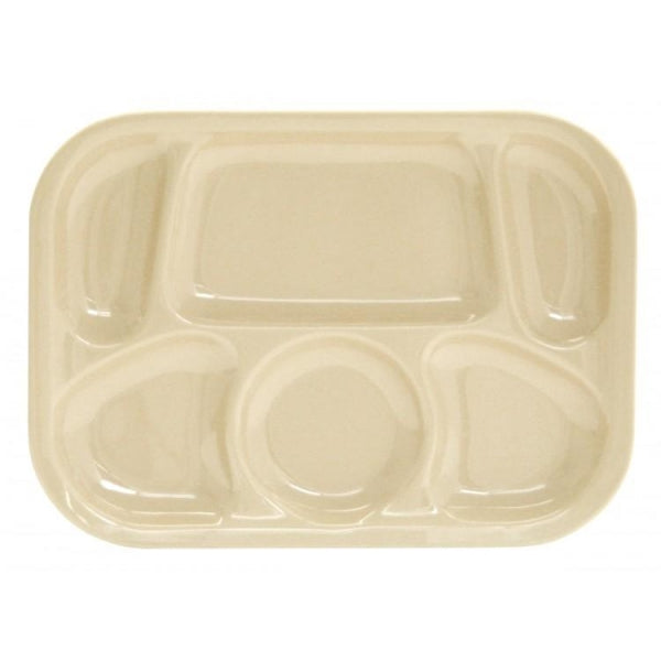 Tan Compartment Tray 330mm x 241mm - Pack Of 12 Default Title