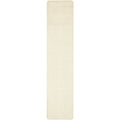 Washable Ivory Shaggy Rug 67X300 cm