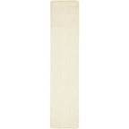 Washable Ivory Shaggy Rug 67X300 cm