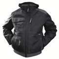 DASSY Austin Waterproof Canvas Winter Jacket Various Colours BLACK ANTHRACITE GREY