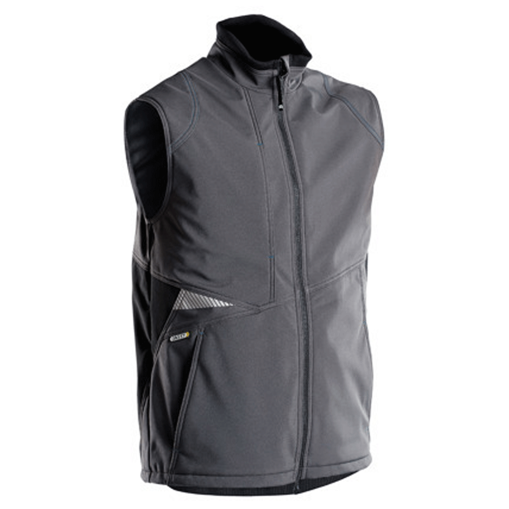 DASSY Fusion 350111 Water-Repellent Breathable Bodywarmer Various Colours ANTHRACITE GREY BLACK
