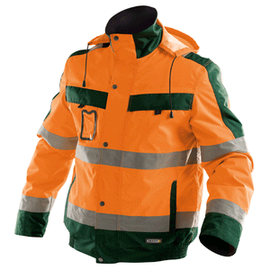 FLUO ORANGE/BOTTLE GREEN