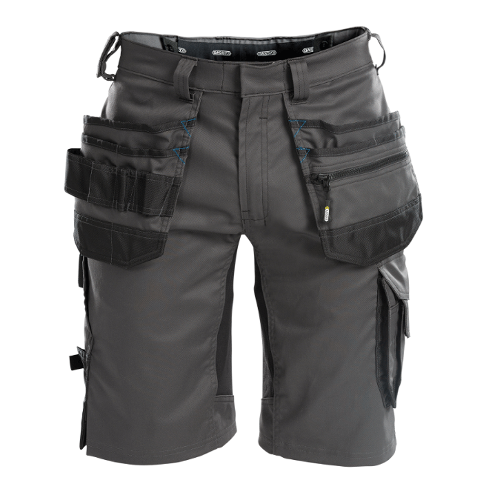 DASSY Trix 250083 Sretch Multi-Pocket Work Shorts Various Colours ANTHRACITE GREY BLACK