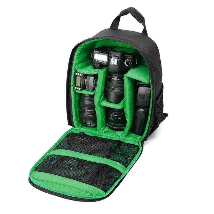 INDEPMAN DL-B012 Portable Outdoor Sports Backpack Camera Bag for GoPro, SJCAM, Nikon, Canon, Xiaomi Xiaoyi YI, Size: 27.5 * 12.5 * 34 cm – Durable Build, Easy to Use Green