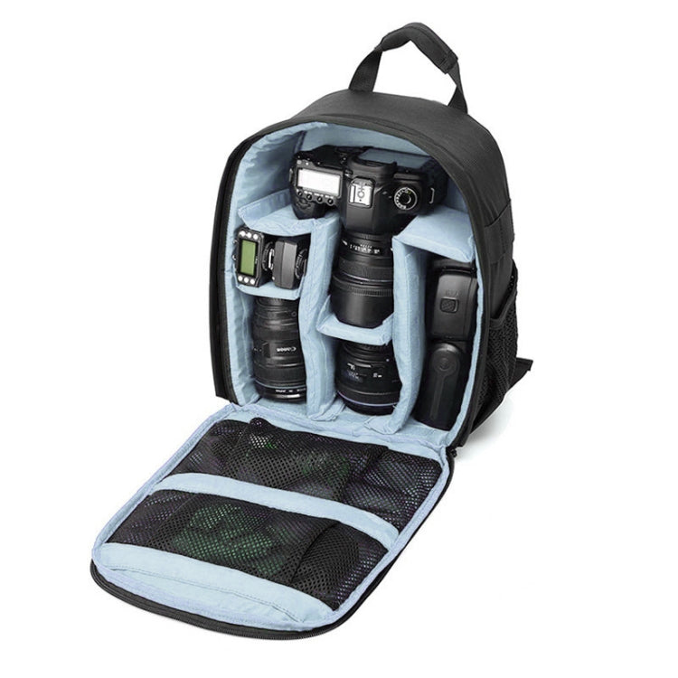 INDEPMAN DL-B012 Portable Outdoor Sports Backpack Camera Bag for GoPro, SJCAM, Nikon, Canon, Xiaomi Xiaoyi YI, Size: 27.5 * 12.5 * 34 cm – Durable Build, Easy to Use Grey
