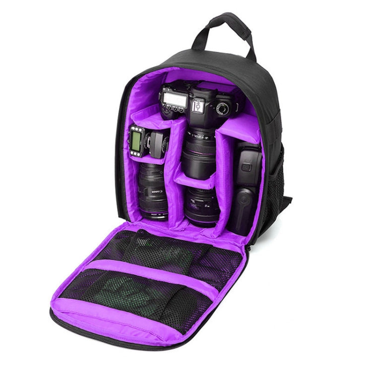 INDEPMAN DL-B012 Portable Outdoor Sports Backpack Camera Bag for GoPro, SJCAM, Nikon, Canon, Xiaomi Xiaoyi YI, Size: 27.5 * 12.5 * 34 cm – Durable Build, Easy to Use Purple