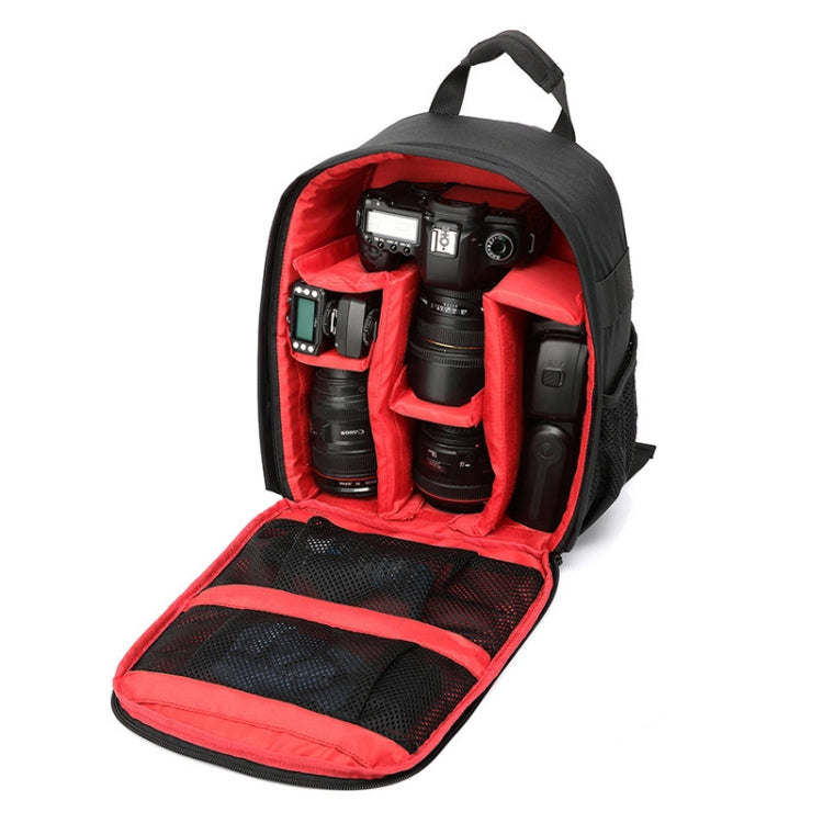 INDEPMAN DL-B012 Portable Outdoor Sports Backpack Camera Bag for GoPro, SJCAM, Nikon, Canon, Xiaomi Xiaoyi YI, Size: 27.5 * 12.5 * 34 cm – Durable Build, Easy to Use Red