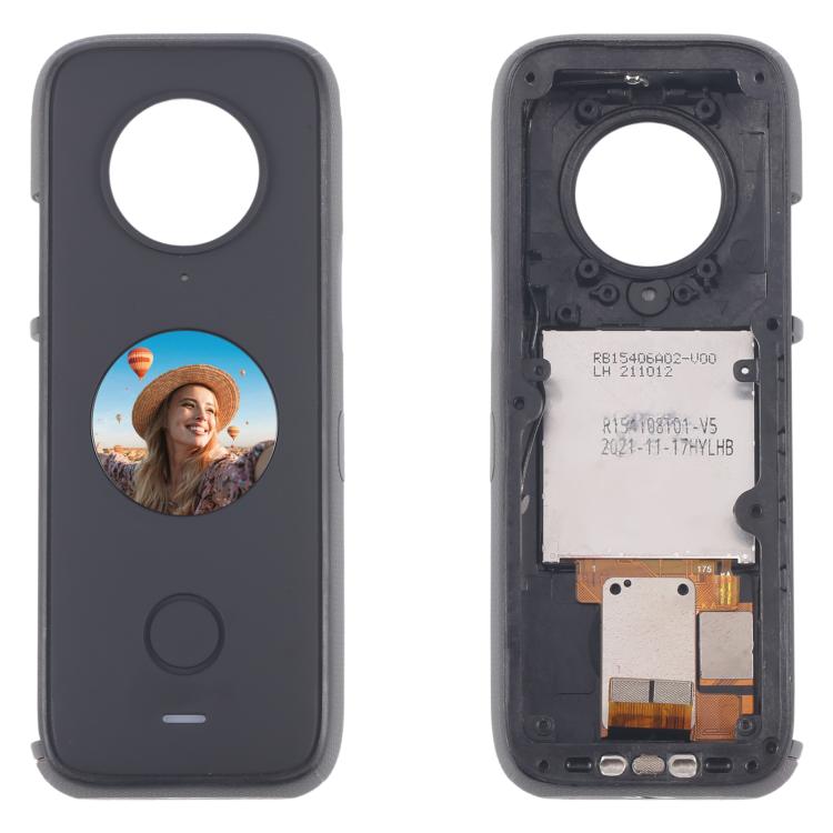 For Insta360 ONE X2 Original Disassembled Middle Frame with LCD Screen – Durable Build, Easy to Use, For Insta360 One X2