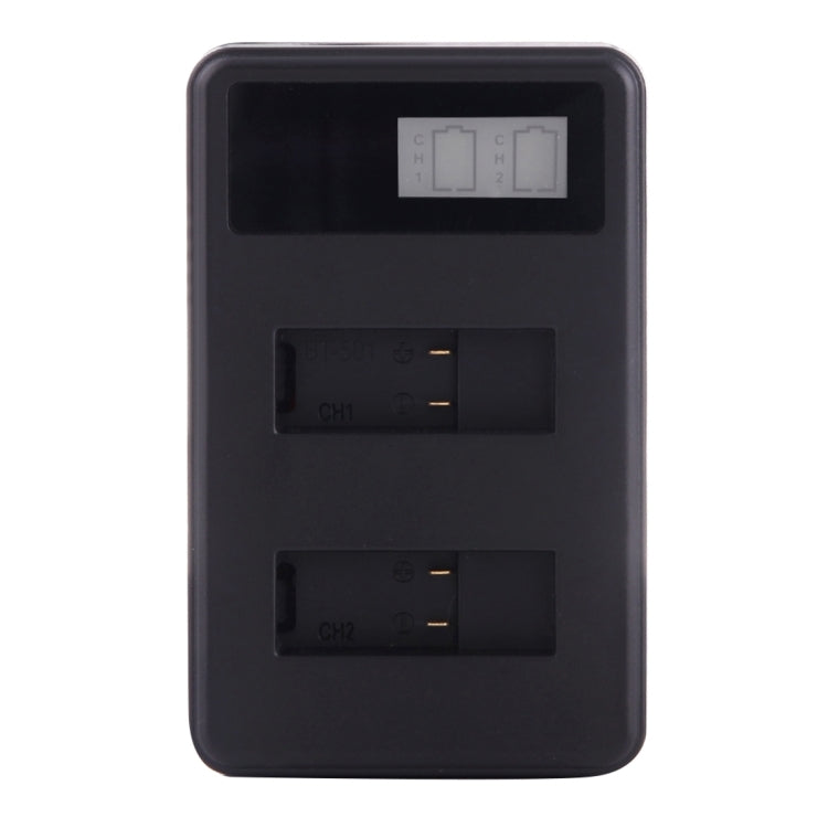 AHDBT-501 LCD Screen Dual Batteries Charger for GoPro HERO5 with Displays Charging Capacity – Durable Build, Easy to Use, For GoPro HERO5