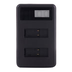 AHDBT-501 LCD Screen Dual Batteries Charger for GoPro HERO5 with Displays Charging Capacity – Durable Build, Easy to Use, For GoPro HERO5