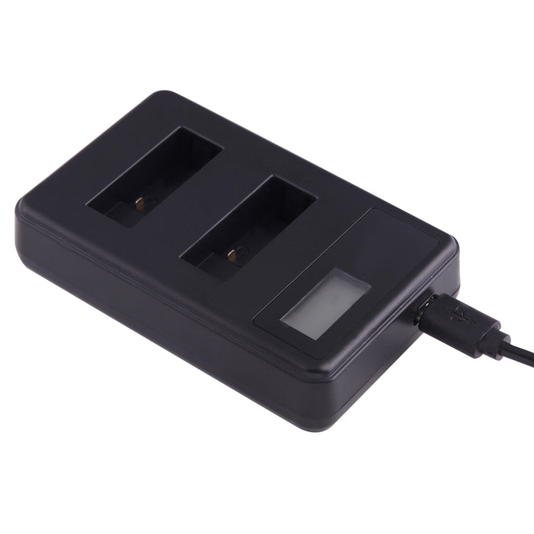 AHDBT-501 LCD Screen Dual Batteries Charger for GoPro HERO5 with Displays Charging Capacity – Durable Build, Easy to Use, For GoPro HERO5