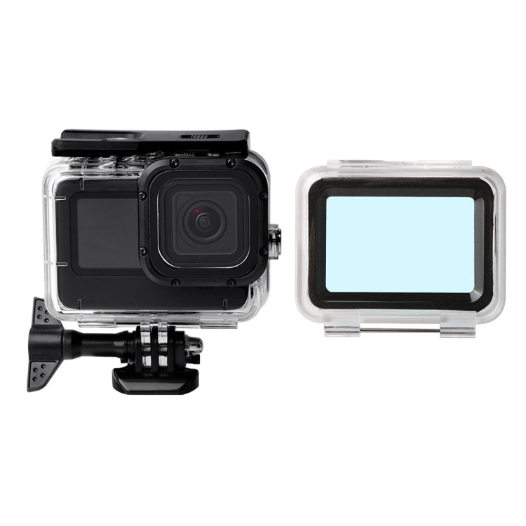 Waterproof Case + Touch Back Cover for GoPro HERO10 Black / HERO9 Black, Case + Touch Cover for GoPro9 – Waterproof
