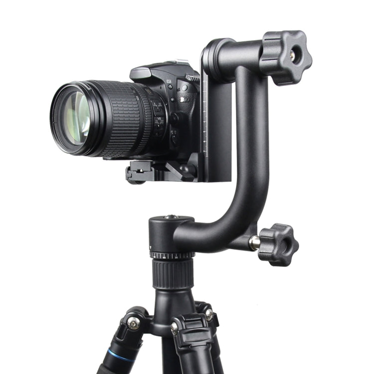 YELANGU Horizontal 360 Degree Gimbal Tripod Head for Home DV and SLR Cameras, YLG0401E – Aluminum Alloy YLG0401E