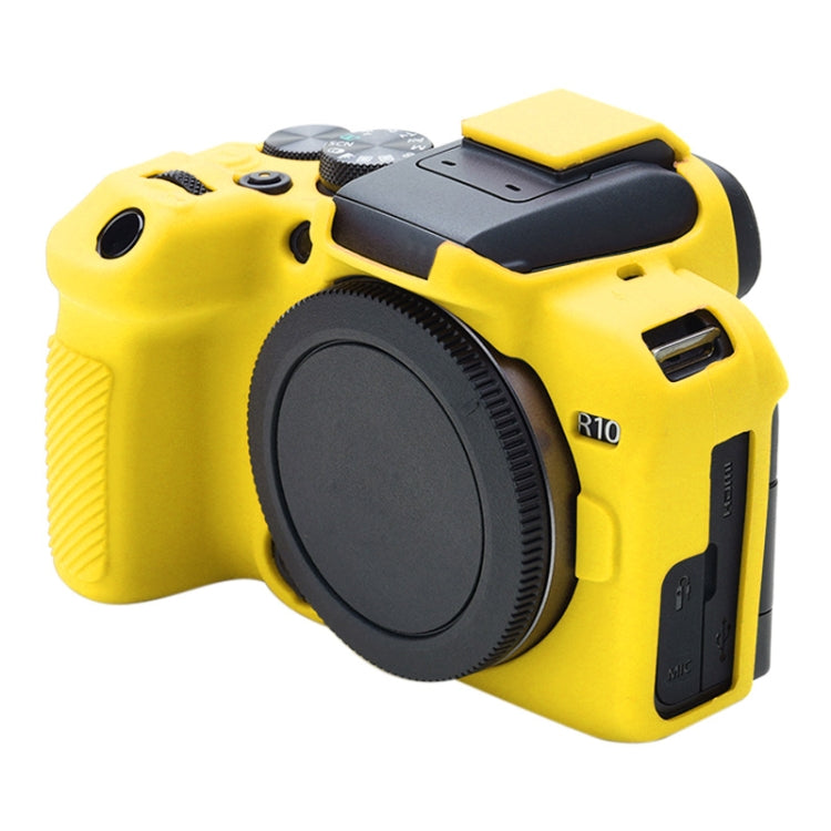 Soft Silicone Protective Case – Durable Build, Easy to Use, For Canon EOS R10 For Canon EOS R10 Yellow