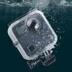 40m Waterproof Housing Protective Case for GoPro Fusion, with Buckle Basic Mount & Screw & Wrench, For GoPro Fusion For GoPro Fusion