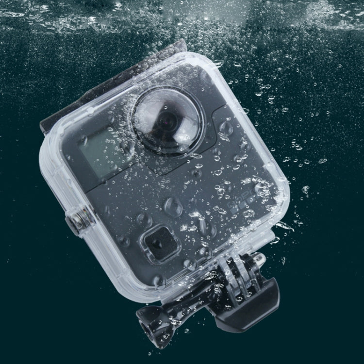 40m Waterproof Housing Protective Case for GoPro Fusion, with Buckle Basic Mount & Screw & Wrench, For GoPro Fusion For GoPro Fusion