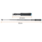Portable Foldable Tripod Holder Selfie Monopod Stick for GoPro, Insta360, DJI and Other Action Cameras, Length: 23.5-81cm, RUIGPRO – Aluminum Alloy