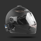 Cycling Helmet Adhesive Multi-Joint Arm Fixed Mount Set with J-Hook Buckle Mount & Screw for GoPro, Insta360, DJI and Other Action Cameras, Cycling Helmet Kit – Durable Build, Easy to Use