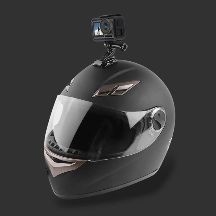 Cycling Helmet Adhesive Multi-Joint Arm Fixed Mount Set with J-Hook Buckle Mount & Adapter & Screw for GoPro, Insta360, DJI and Other Action Cameras, Cycling Helmet Kit with Adapter – Durable Build, Easy to Use