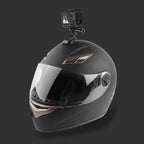 Cycling Helmet Adhesive Multi-Joint Arm Fixed Mount Set with J-Hook Buckle Mount & Adapter & Screw for GoPro, Insta360, DJI and Other Action Cameras, Cycling Helmet Kit with Adapter – Durable Build, Easy to Use