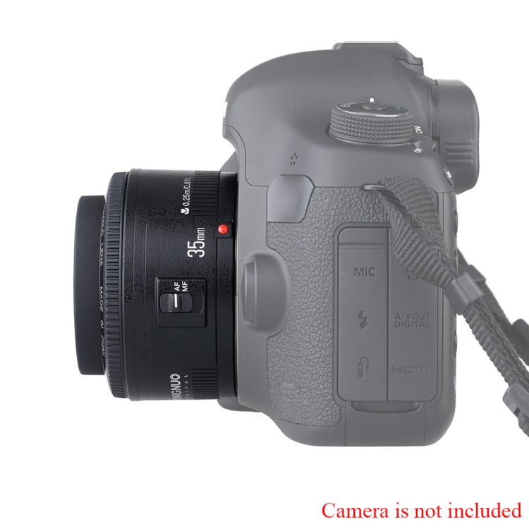 YONGNUO YN35MM F2N 1:2 AF/MF Wide-Angle Fixed/Prime Auto Focus Lens for Nikon DSLR Cameras, YN35mm F2N – Durable Build, Easy to Use