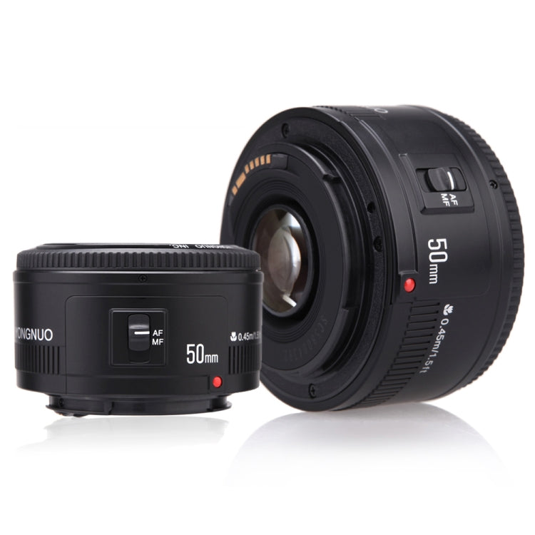 YONGNUO YN50MM F1.8C II F1.8 Auto Focus Lens for Canon EF Mount New Lens, YN50mm F1.8C II YN50mm F1.8C II