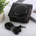 Retro Style Full Body Camera PU Leather Case Bag with Strap for FUJIFILM instax SQUARE SQ6 – Leather, For FUJI SQ6 For FUJI SQ6 Black