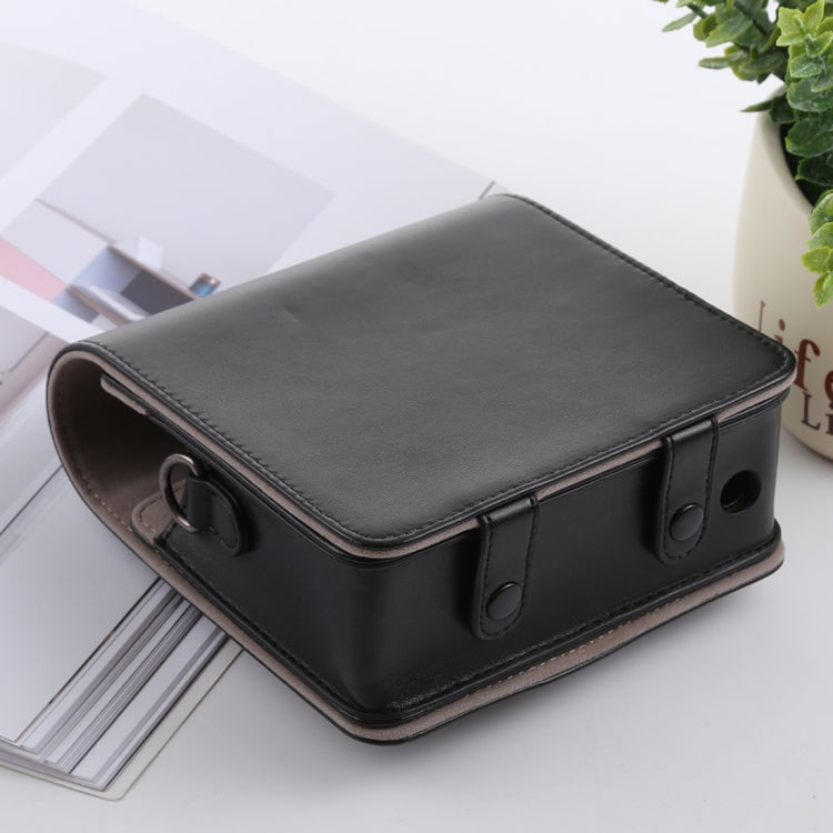 Retro Style Full Body Camera PU Leather Case Bag with Strap for FUJIFILM instax SQUARE SQ6 – Leather, For FUJI SQ6