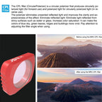 HD Slim CPL Lens Filter for DJI OSMO Pocket, CPL Filter – Durable Build, Easy to Use