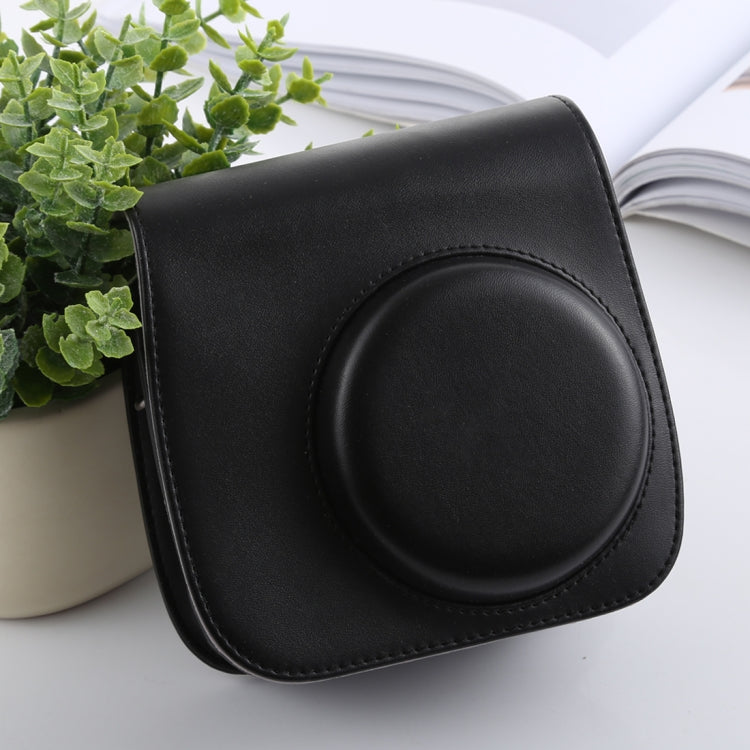 Retro Style Full Body Camera PU Leather Case Bag with Strap for FUJIFILM instax mini 9 / mini 8+ / mini 8, For FUJI mini 9, For FUJI mini 9