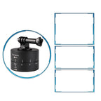 360 Degree Auto Rotation 60 Minutes Time Lapse Stabilizer Tripod Head Adapter for GoPro, 60 Minutes