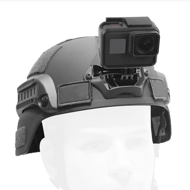 GP193 Aluminium Alloy Helmet Selfie Stand for GoPro, Insta360, DJI and Other Action Cameras, GP193 – Aluminum Alloy