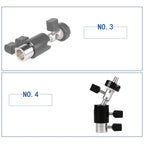D Type Multifunctional Flash Light Stand Umbrella Bracket, Max Load: 2kg, D Type