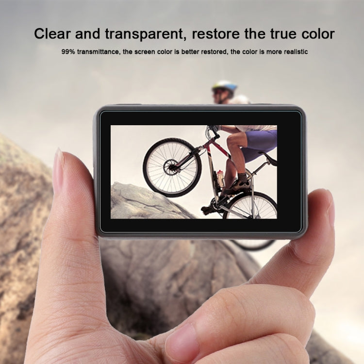 3-in-1 Lens Front and Back LCD Display HD Protective Film – Tempered Glass, Screen Protector, Ultra-thin, For DJI Osmo Action