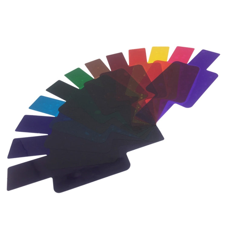 12 PCS SiGi SG120 12-color Filter Set Camera Top Flash Accessories Temperature Filter, 12-color – Durable Build, Easy to Use