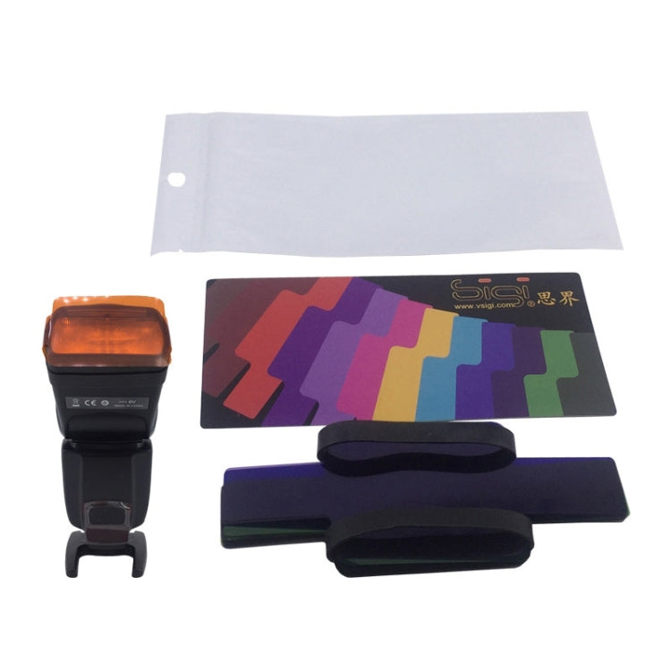 12 PCS SiGi SG120 12-color Filter Set Camera Top Flash Accessories Temperature Filter, 12-color – Durable Build, Easy to Use