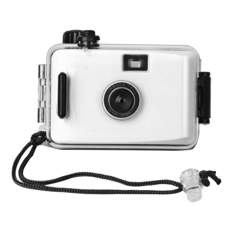 SUC4 5m Waterproof Retro Film Camera Mini Point-and-shoot Camera for Children, Black White, Pink, Baby Blue, White, Yellow – Waterproof