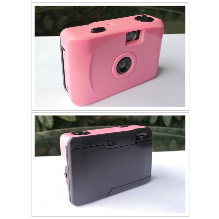SUC4 5m Waterproof Retro Film Camera Mini Point-and-shoot Camera for Children, Black White, Pink, Baby Blue, White, Yellow – Waterproof