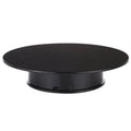 25cm 360 Degree Electric Rotating Turntable Display Stand Video Shooting Props Turntable for Photography, Load 3kg, Powered by Battery, 25cm/Powered by Battery(B), 25cm/Powered by Battery(BW), 25cm/Powered by Battery(W) 25cm Powered by Battery(B) Black