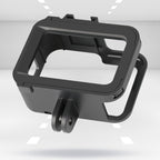 RUIGPRO for GoPro HERO8 Black Standard Border PC ABS Frame Mount Protective Case – Durable Build, Easy to Use