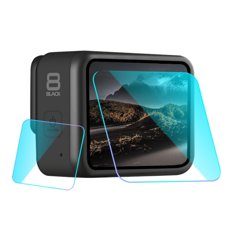 For GoPro HERO8 Black Lens + LCD Display Tempered Glass Film, For GoPro HERO8 Black For GoPro HERO8 Black