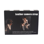 Quick Release Anti-Slip Shoulder Leather Harness Camera Strap with Metal Hook for SLR / DSLR Cameras (Left Shoulder), Left Shoulder, Right Shoulder