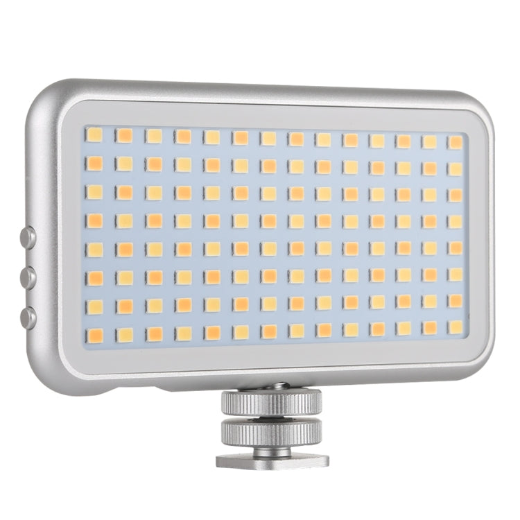 LED-013 Pocket 112 LEDs Professional Vlogging Photography Video & Photo Studio Light with OLED Display & Cold Shoe Adapter Mount for Canon / Nikon DSLR Cameras, 112 LED – Durable Build, Easy to Use