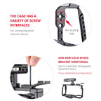 YELANGU C9-A YLG0911A Handle Video Camera Cage Stabilizer for DJI BMPCC 4K, C9-A
