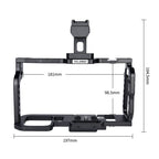 YELANGU C9-A YLG0911A Handle Video Camera Cage Stabilizer for DJI BMPCC 4K, C9-A