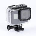 45m Waterproof Housing Protective Case with Buckle Basic Mount & Screw – Waterproof, For GoPro HERO8 Black