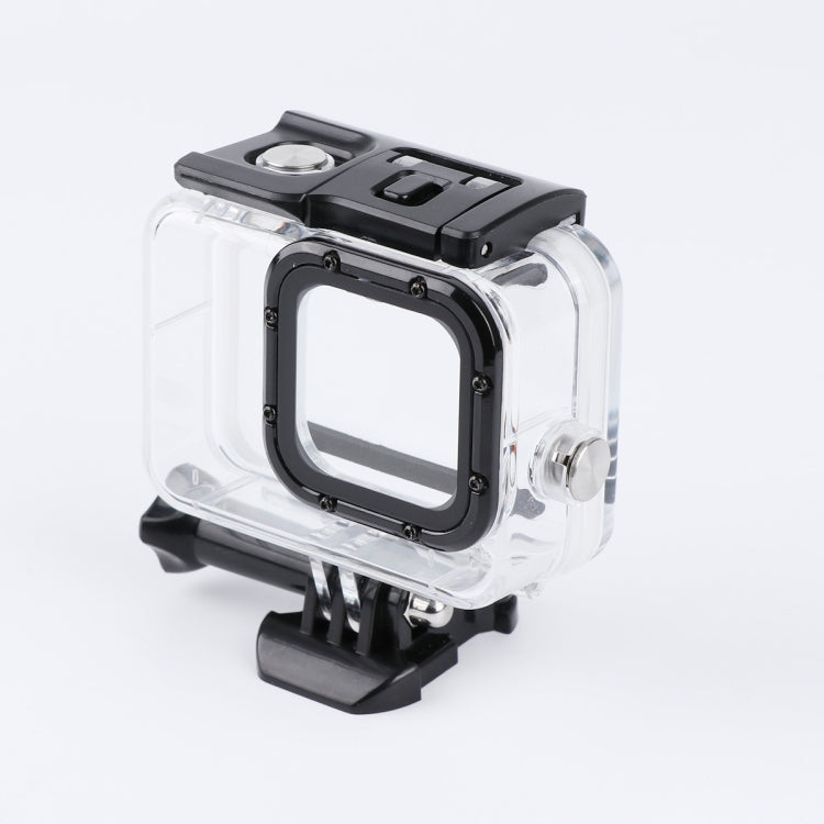 45m Waterproof Housing Protective Case with Buckle Basic Mount & Screw – Waterproof, For GoPro HERO8 Black